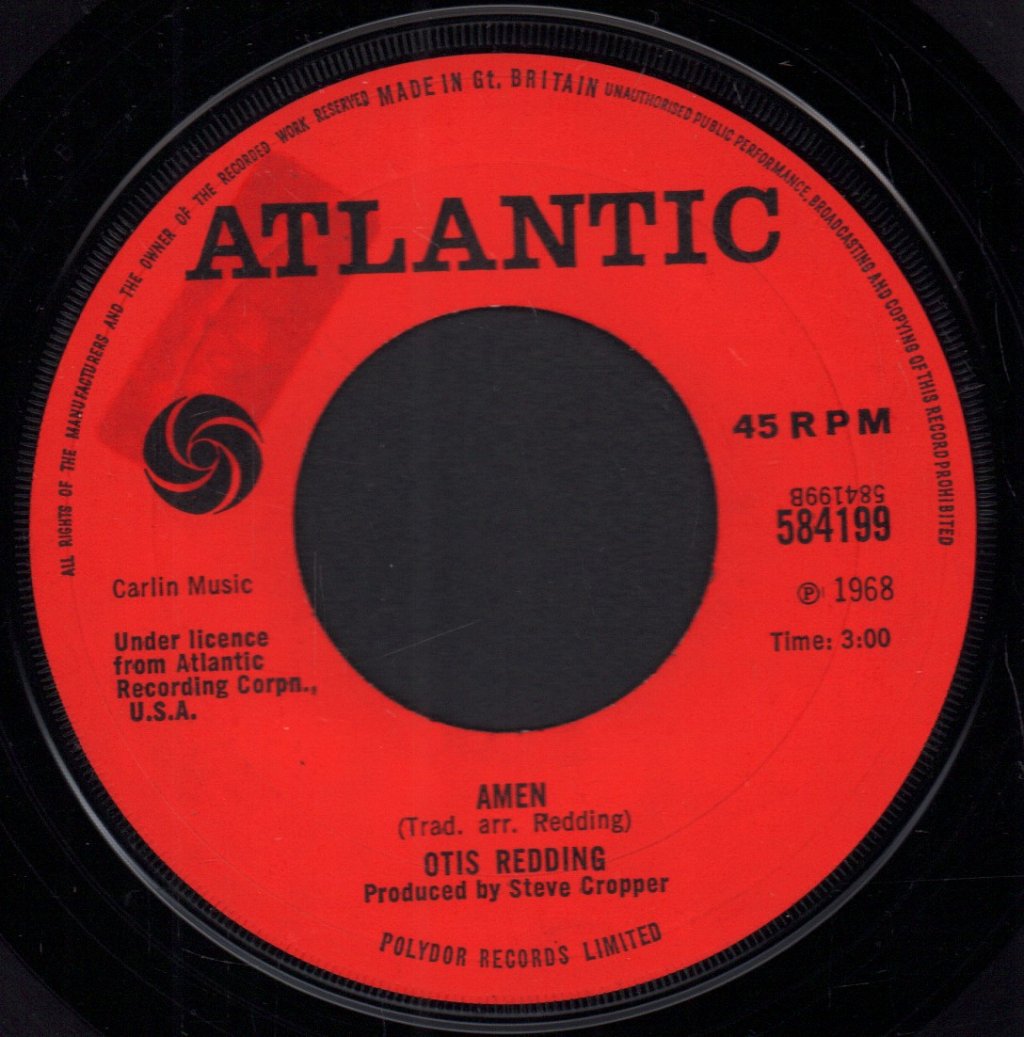 Otis Redding - Hard To Handle - 7 Inch