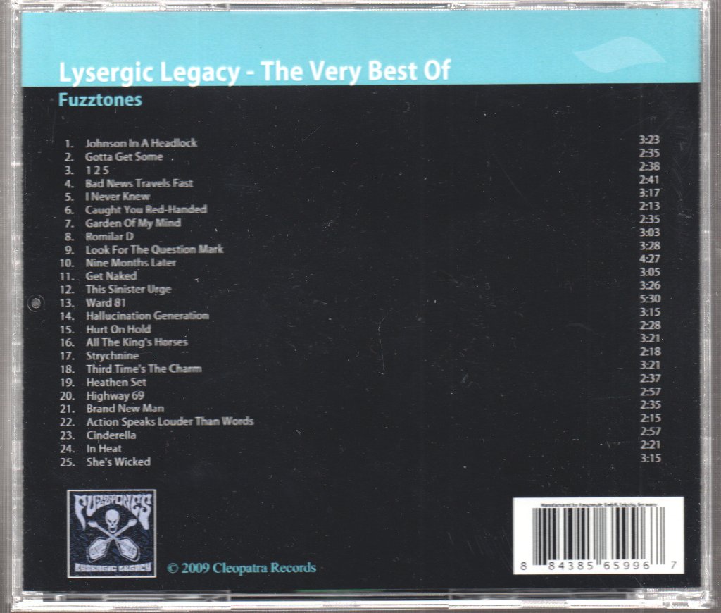 Fuzztones - Lysergic Legacy - Cd