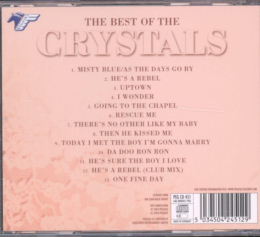 Crystals - Best Of The Crystals - Cd