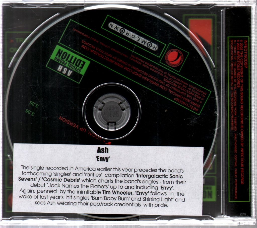 Ash (Irish Group) - Envy - Cd