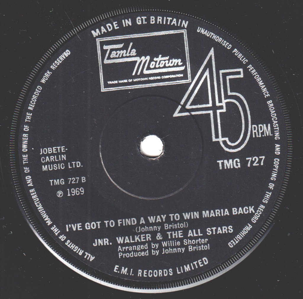 Junior Walker & The All Stars - These Eyes - 7 Inch