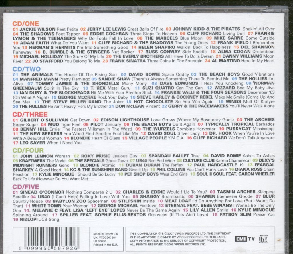 Various Artists - 101 Number Ones - Cd Set