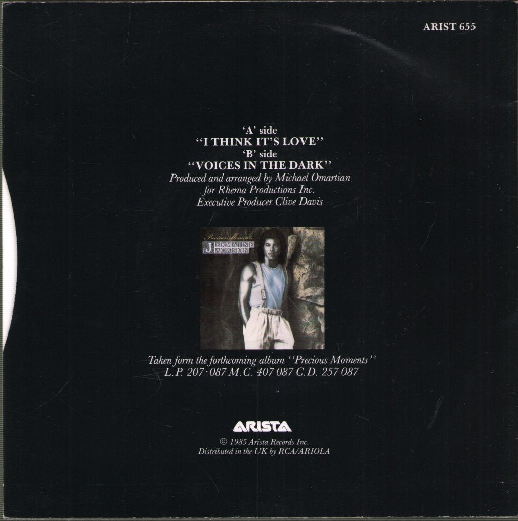 Jermaine Jackson - I Think It's Love - 7 Inch