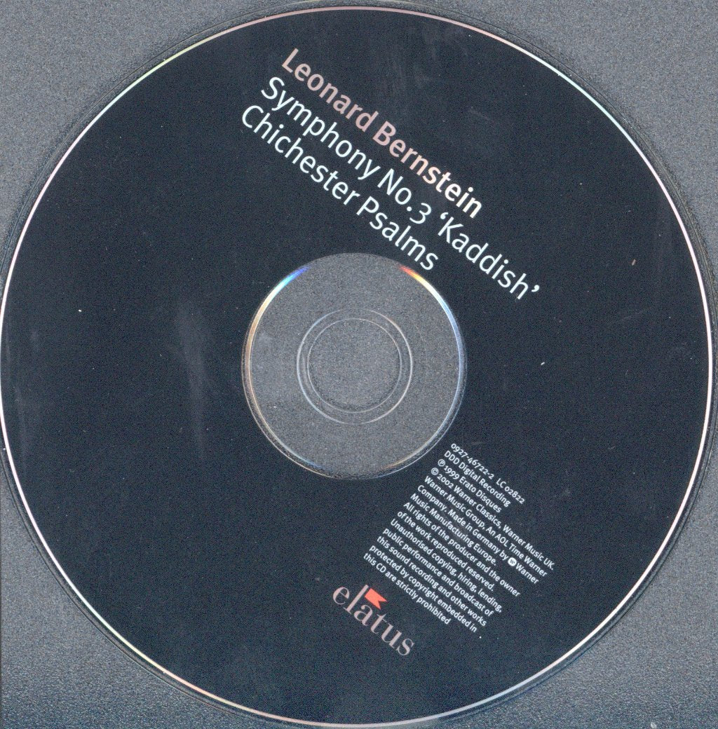 Leonard Bernstein - Symphony No.3 'Kaddish' / Chichester Psalms - Cd