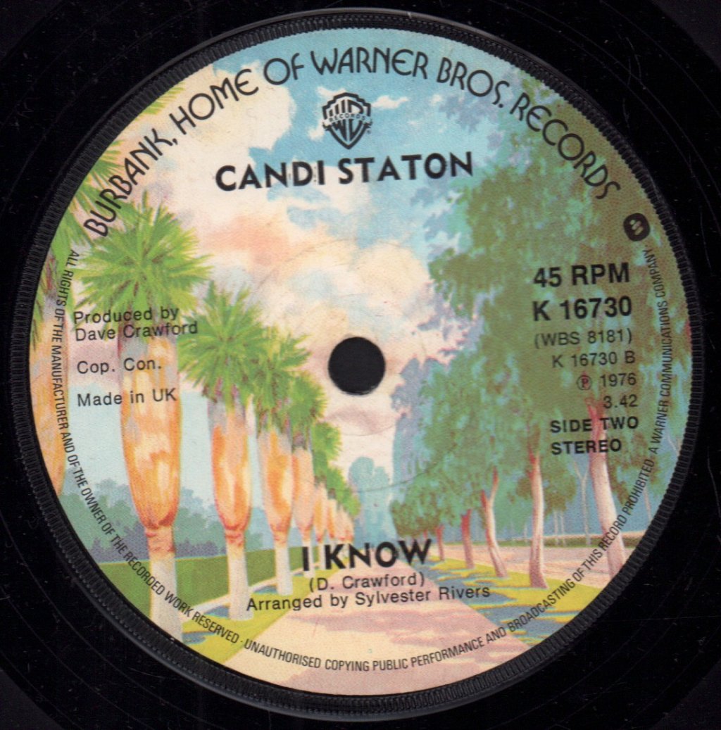 Candi Staton - Young Hearts Run Free - 7 Inch