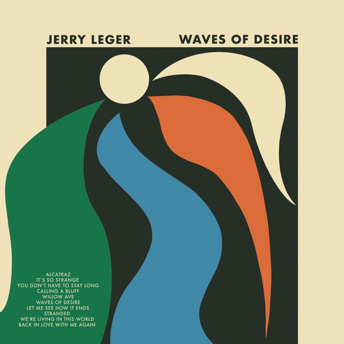 Jerry Leger - Waves of Desire - Lp