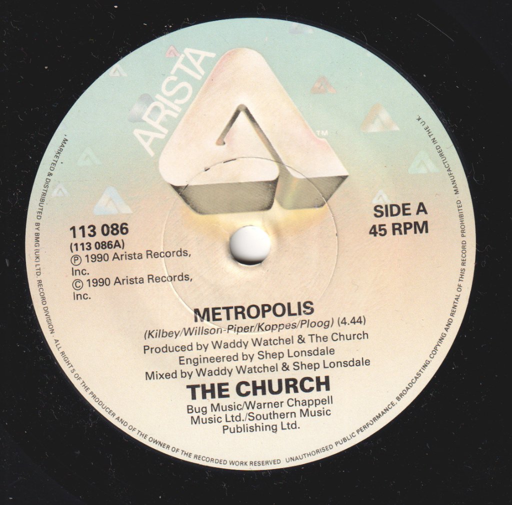Church - Metropolis - 7 Inch