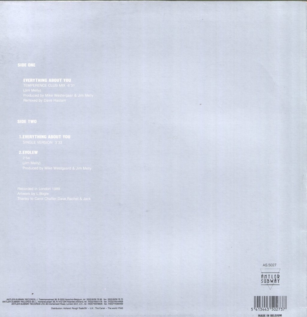 My Jealous God - Everything About You - 12 Inch