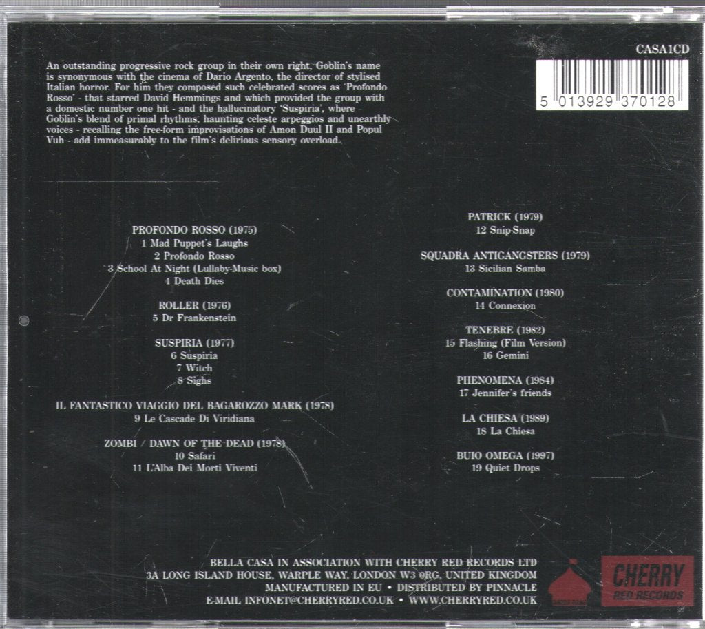 Goblin - Fantastic Voyage Of Goblin:The Sweet Sound Of Hell - Cd