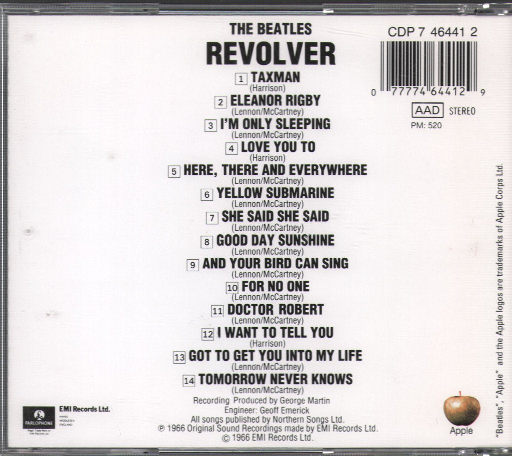 Beatles - Revolver - Cd