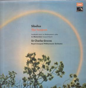 Sir Charles Groves / Royal Liverpool Philharmonic Orch. - Sibelius - Tempest / In Memoriam - Funeral March - Lp