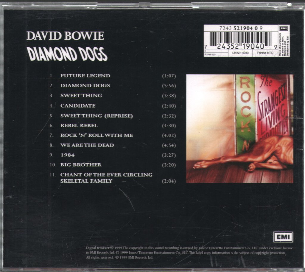 David Bowie - Diamond Dogs - Cd