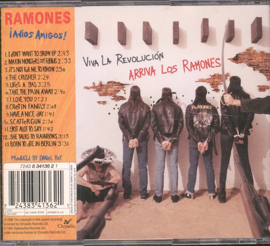 Ramones - ¡Adios Amigos! - Cd