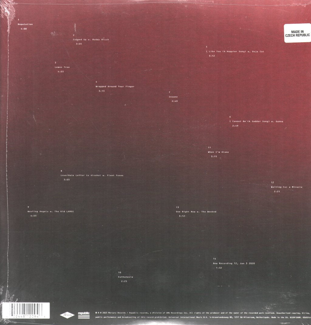Post Malone - Twelve Carat Toothache - Double Lp