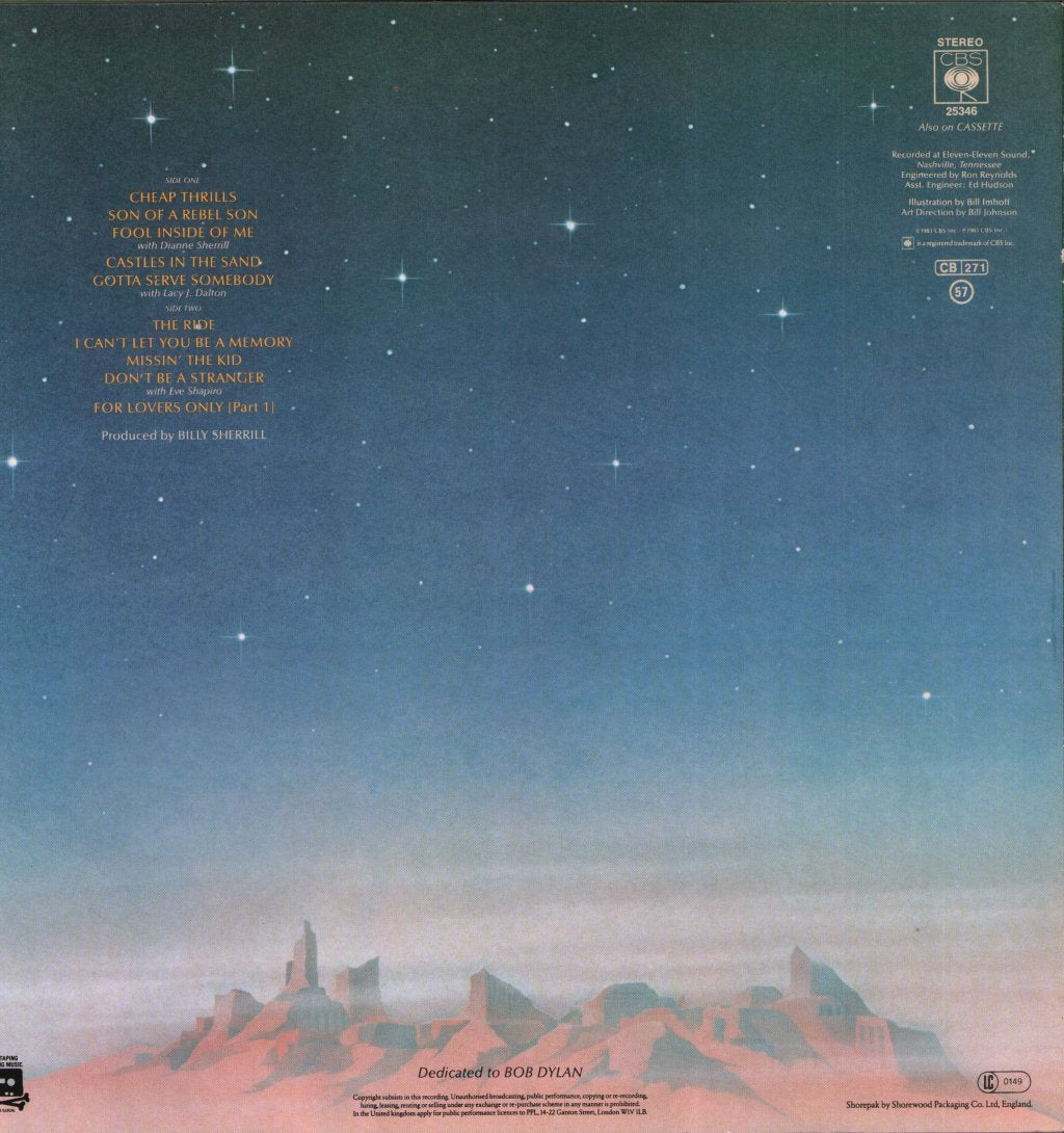 David Allan Coe - Castles In The Sand - Lp