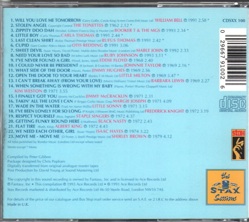 Various Artists - Stax-O'-Soul - Cd