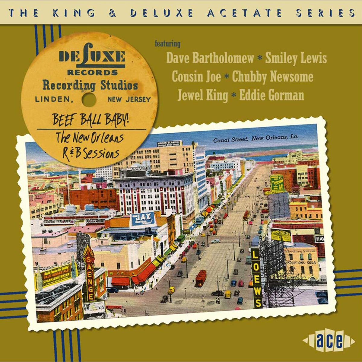 Various Artists - King & Deluxe Acetate Series: Beef Ball Baby! the New Orleans R&b Sessions - Cd