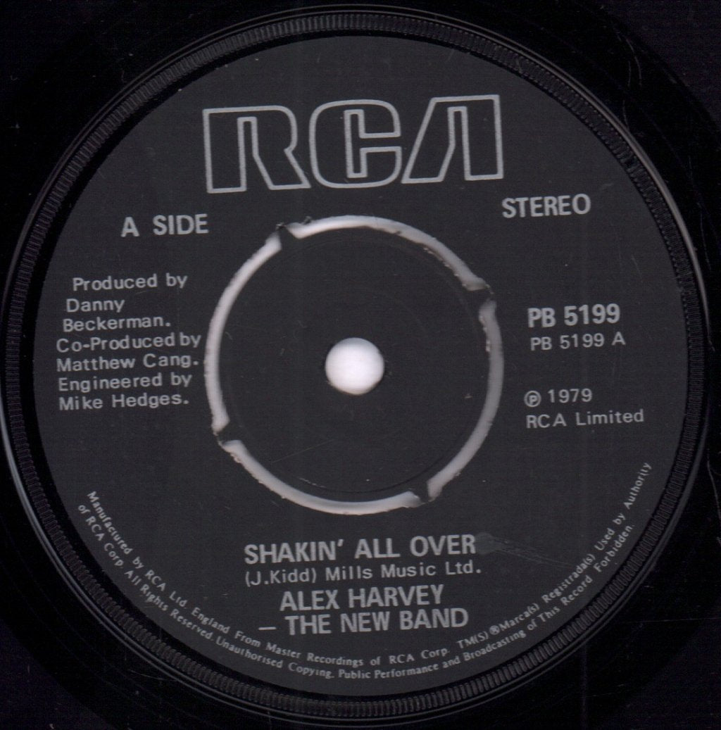 Alex Harvey (Sensational Alex Harvey Band) - Shakin' All Over - 7 Inch