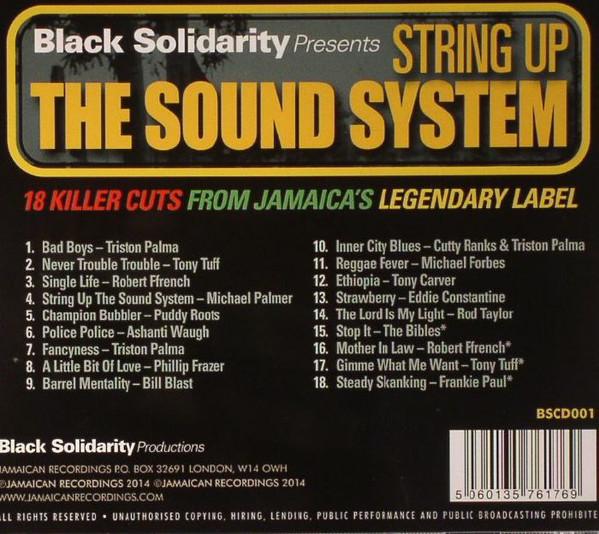 Various Artists - Black Solidarity Presents String Up The Sound System - Cd