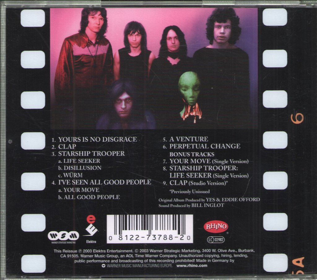 Yes - Yes Album - Cd