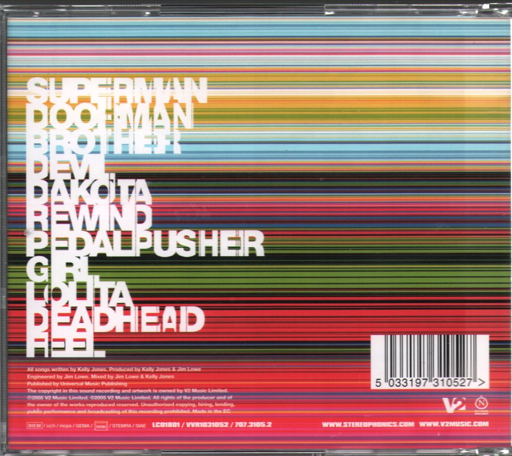 Stereophonics - Language. Sex. Violence. Other? - Cd