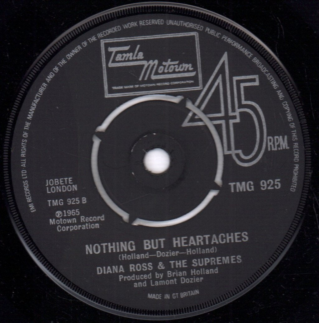 Diana Ross And The Supremes - Where Did Our Love Go - 7 Inch