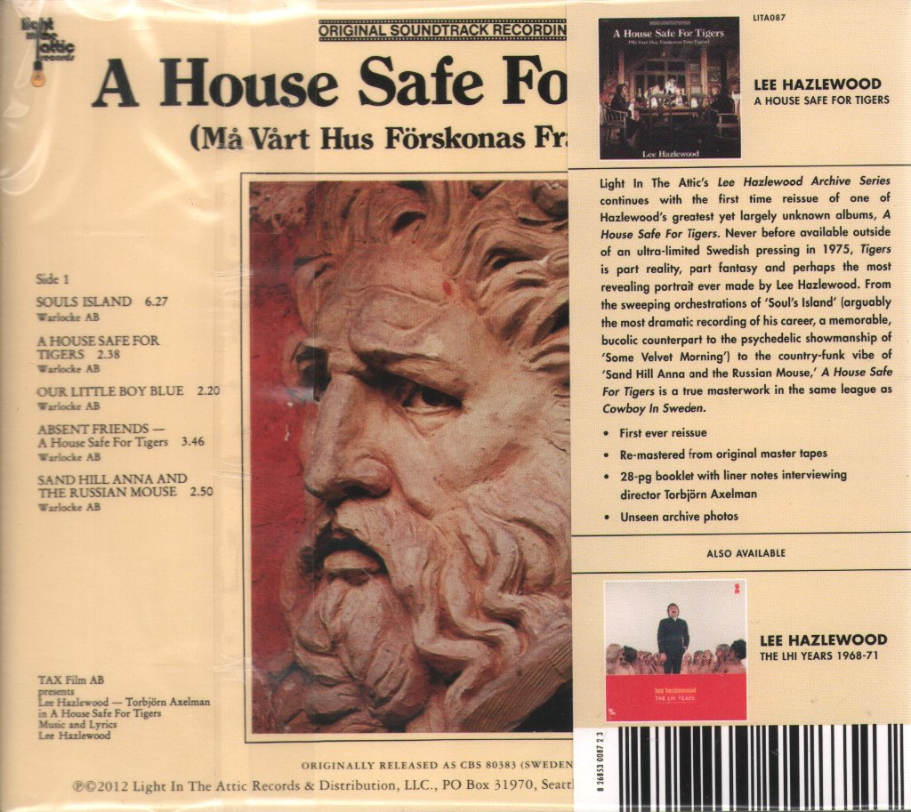 Lee Hazlewood - A House Safe For Tigers - Cd