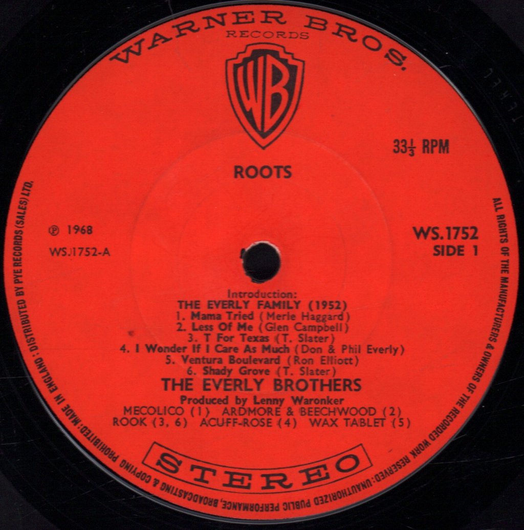 Everly Brothers - Roots - Lp