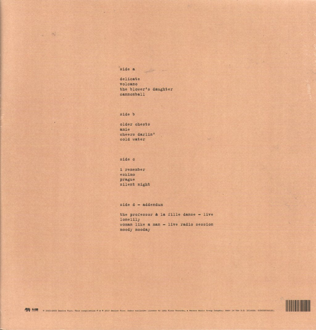 Damien Rice - O - Double Lp