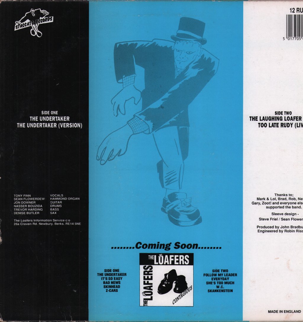 Loafers - Undertaker - 12 Inch