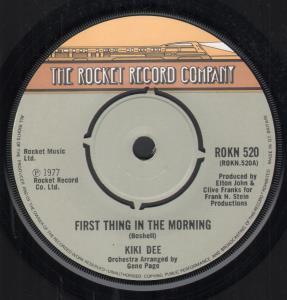 Kiki Dee - First Thing In The Morning - 7 Inch