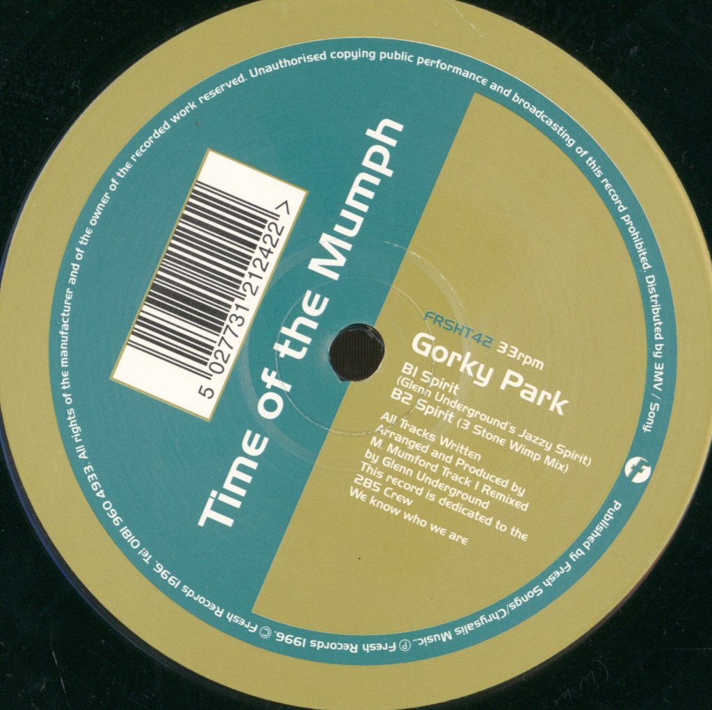 Time Of The Mumph - Gorky Park - 12 Inch
