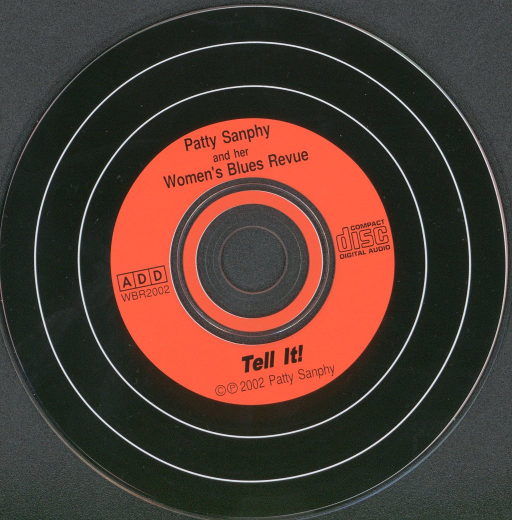 Patty Sanphy And Her Women's Blues Revue - Tell It - Cd