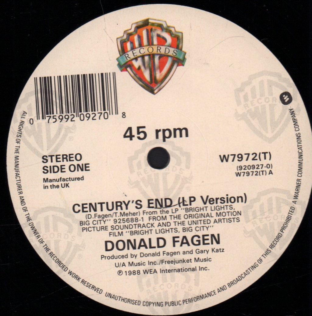 Donald Fagen - Century's End - 12 Inch