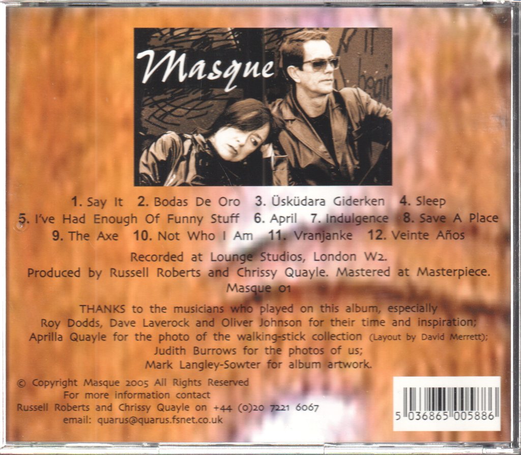 Masque (Folk) - Look Out - Cd