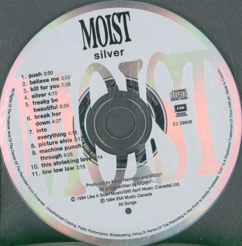 Moist - Silver - Cd