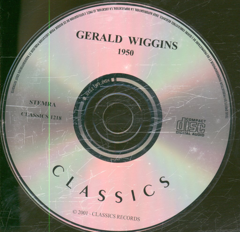 Gerald Wiggins - 1950 - Cd