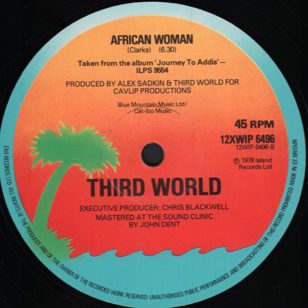 Third World - Talk To Me (Disco Mix) - 12 Inch