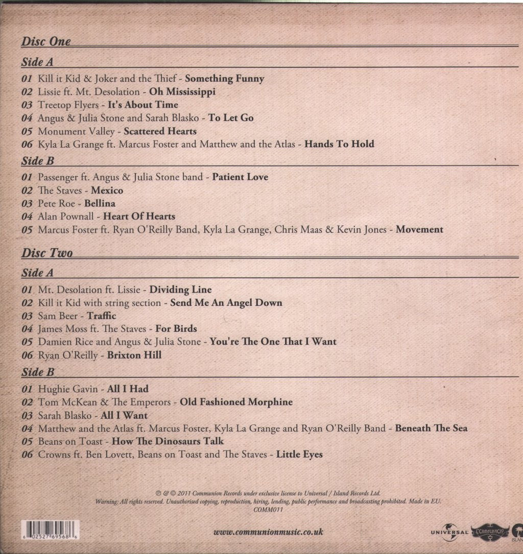 Various Artists - Flowerpot Sessions - Double Lp