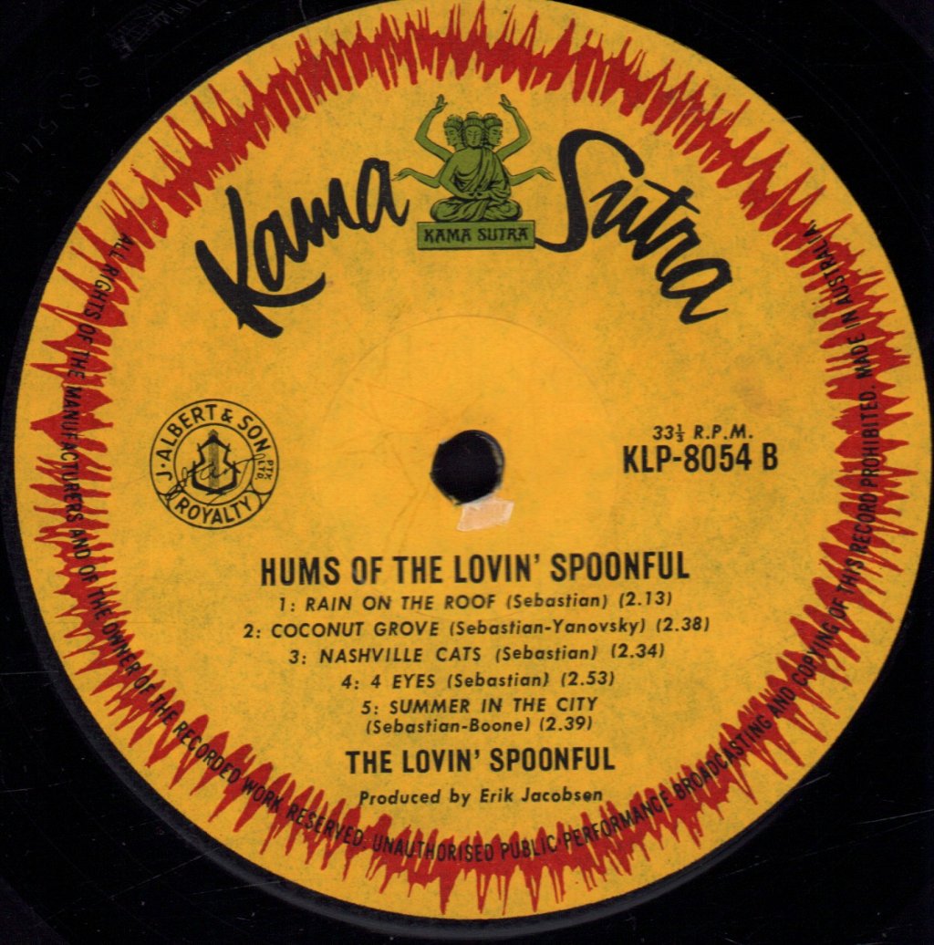 Lovin' Spoonful - Hums Of The - Lp