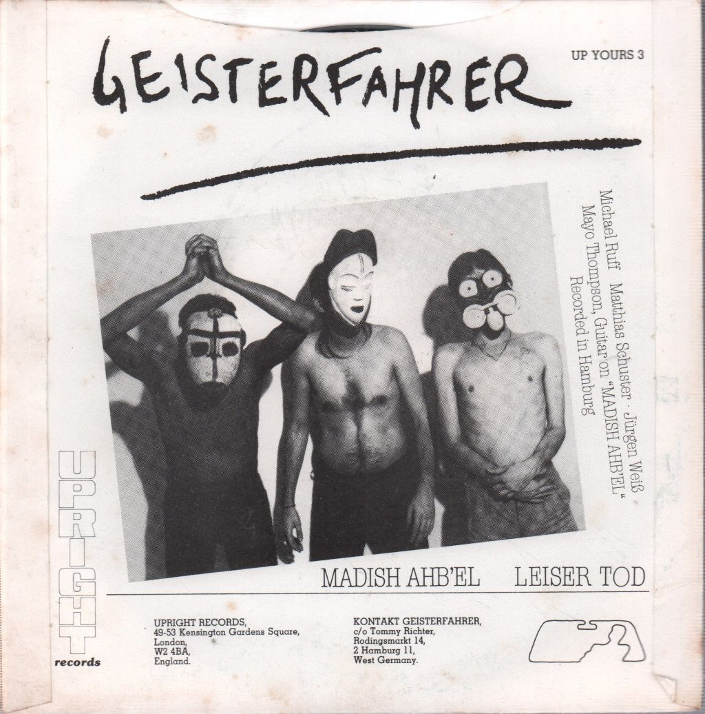Geisterfahrer - Madish Ahb'el - 7 Inch
