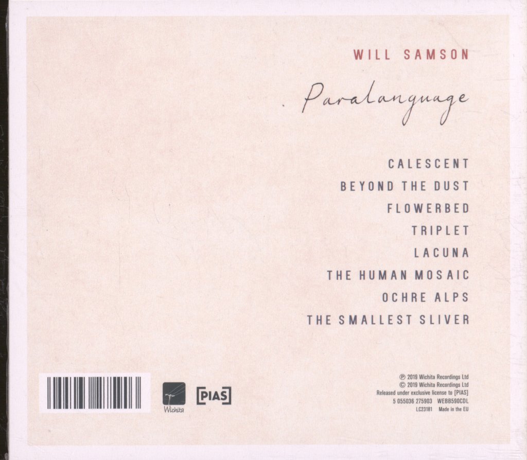 Will Samson - Paralanguage - Cd