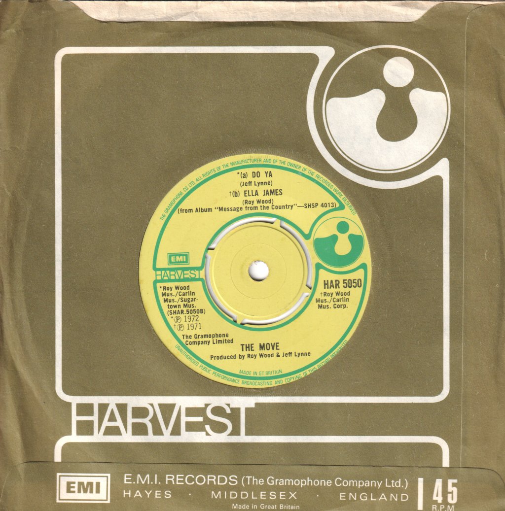 Move - California Man - 7 Inch