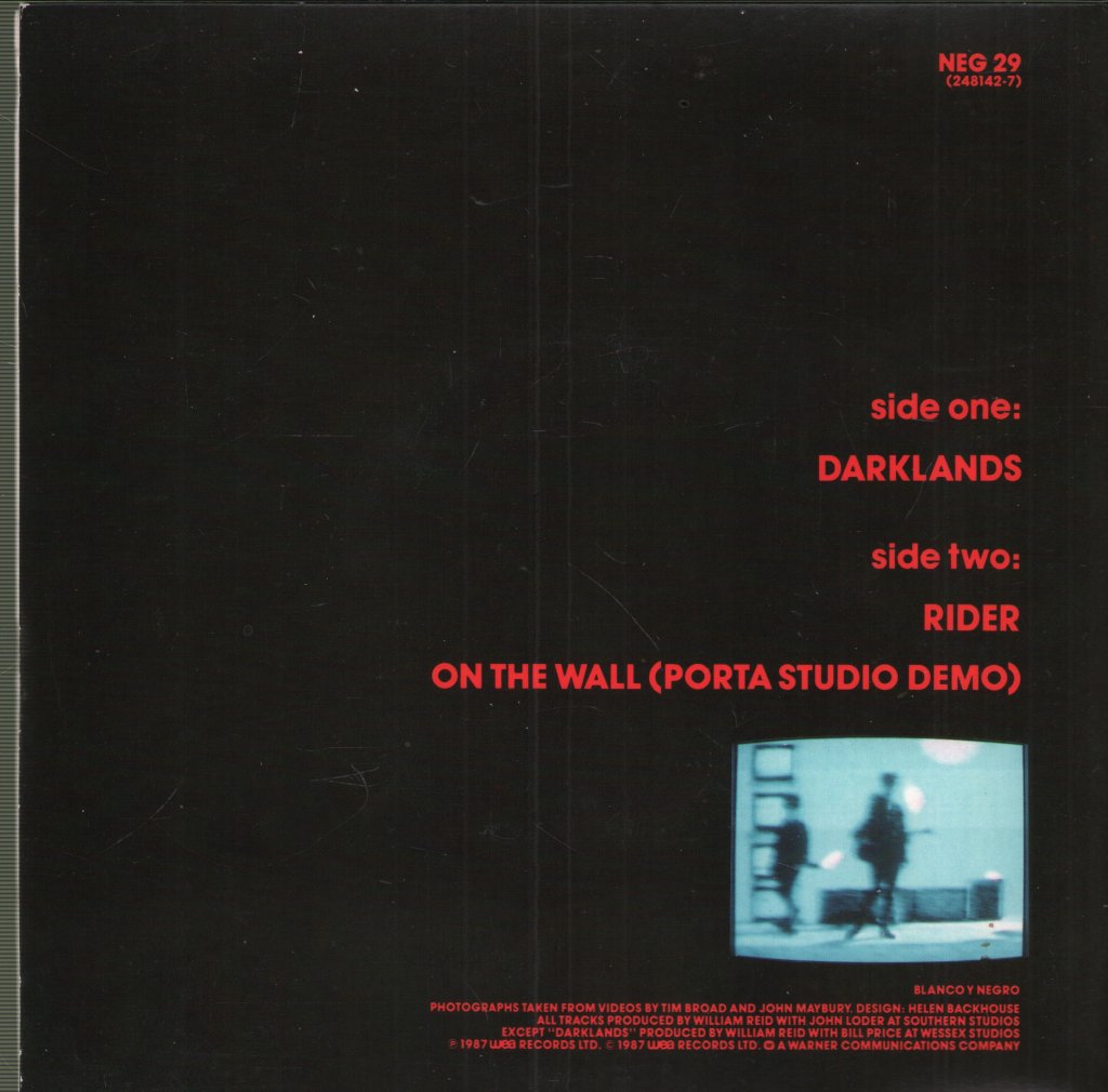Jesus And Mary Chain - Darklands - 7 Inch