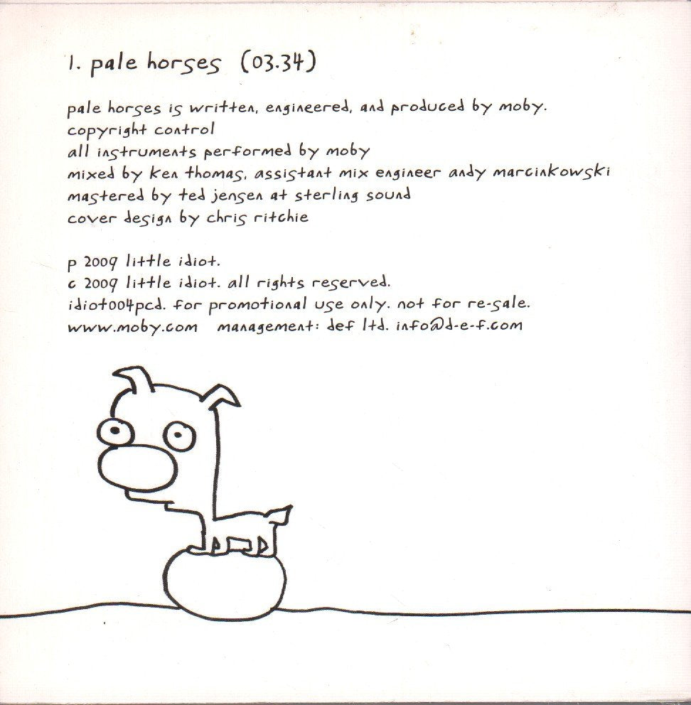 Moby - Pale Horses - Cd