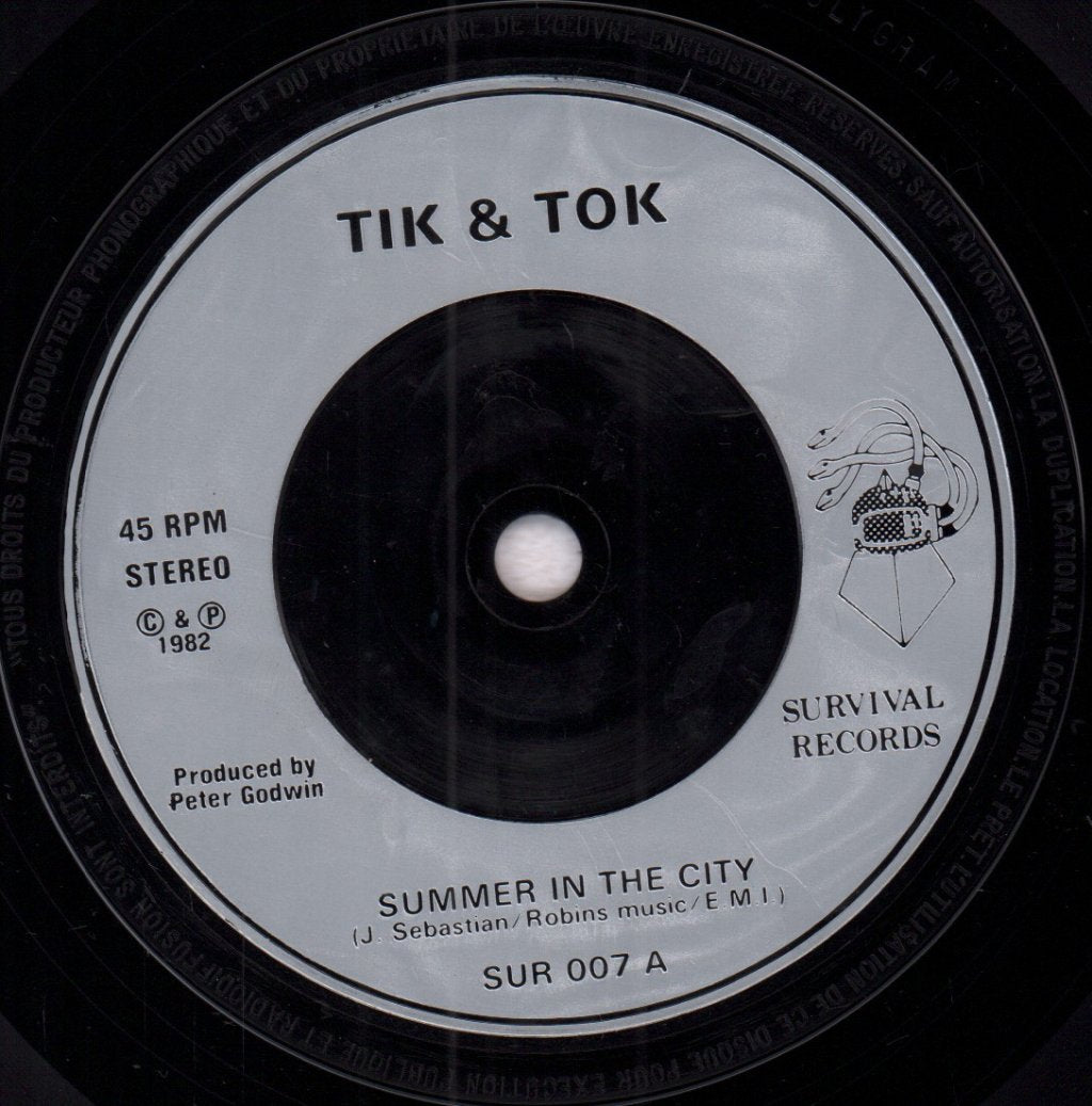 Tik And Tok - Summer In The City - 7 Inch