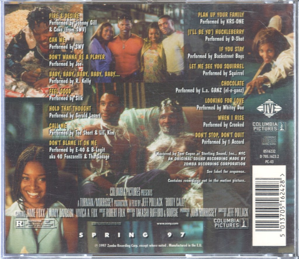 Various Artists - Booty Call (The Original Motion Picture Soundtrack) - Cd