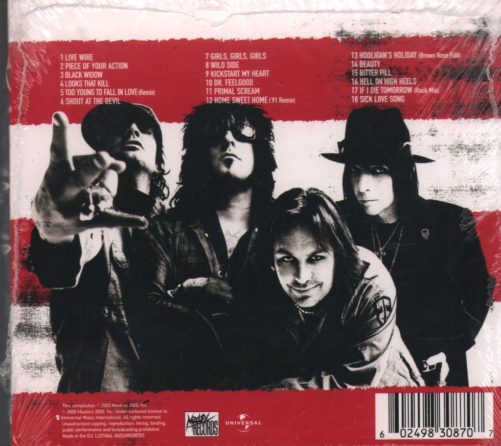 Mötley Crüe - Red, White & Crüe - Cd