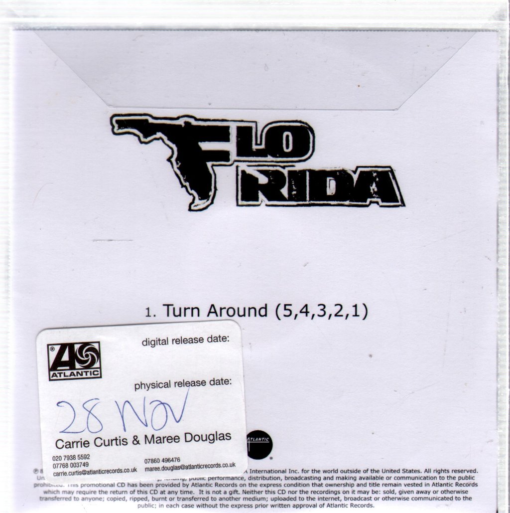 Flo Rida - Turn Around 54321 - Cdr