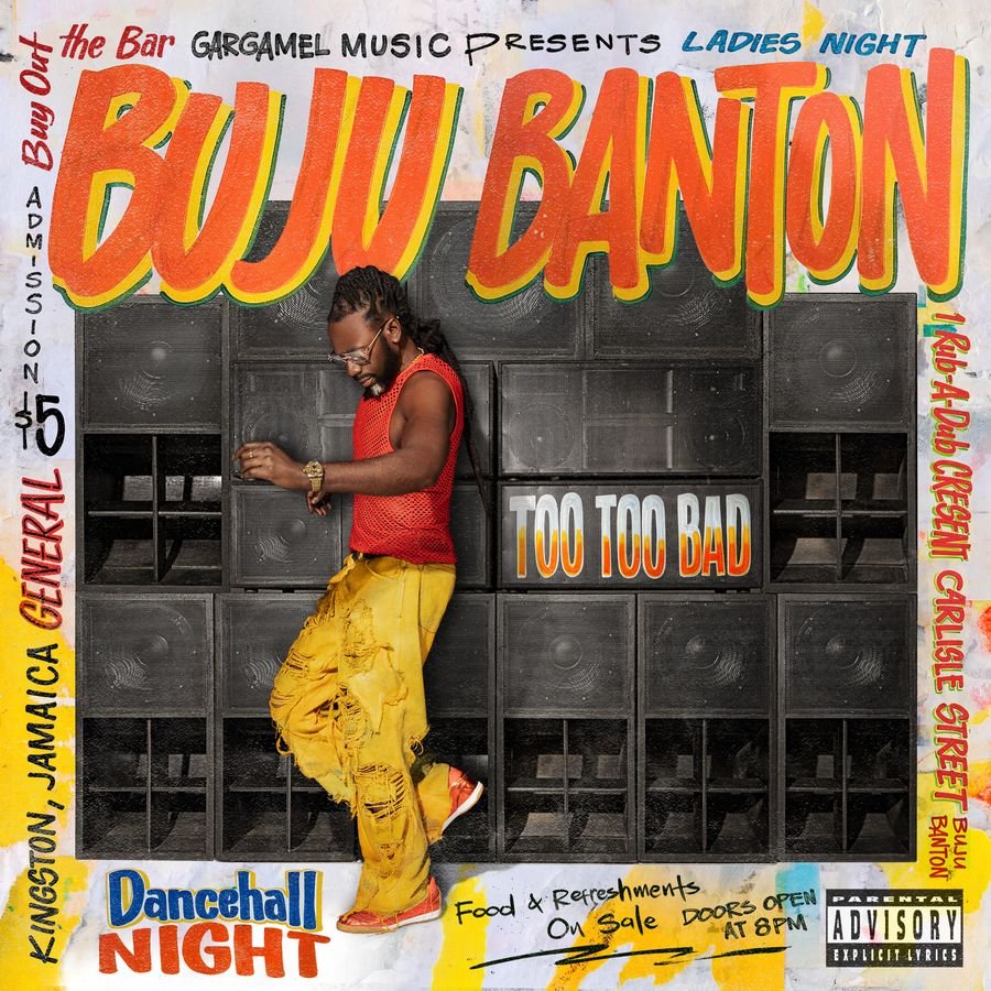 Buju Banton - Too Too Bad - Cd